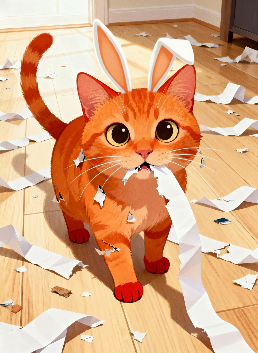 Bunny Ears - Cute bunny ears (no headband)